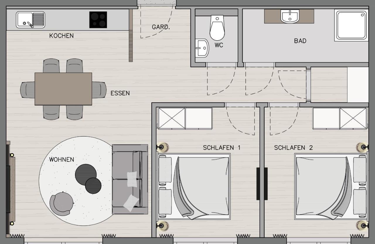 Apartment Streif Lxl 부첸 외부 사진